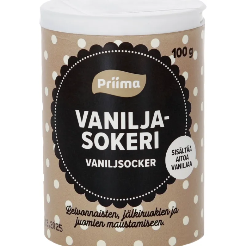 vaniljasokeri-priima-100-g-qnhZtxon-0.webp Priima Leivontamausteet Ja -ainekset^Vaniljasokeri 100 G