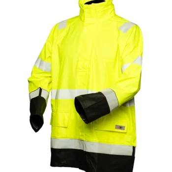 Priha Työvaatteet-Varosadetakki Kelta/musta Keltainen