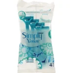 Venus Ihokarvanpoistovälineet Ja Tarvikkeet^Varsiterä 4 Kpl Simply