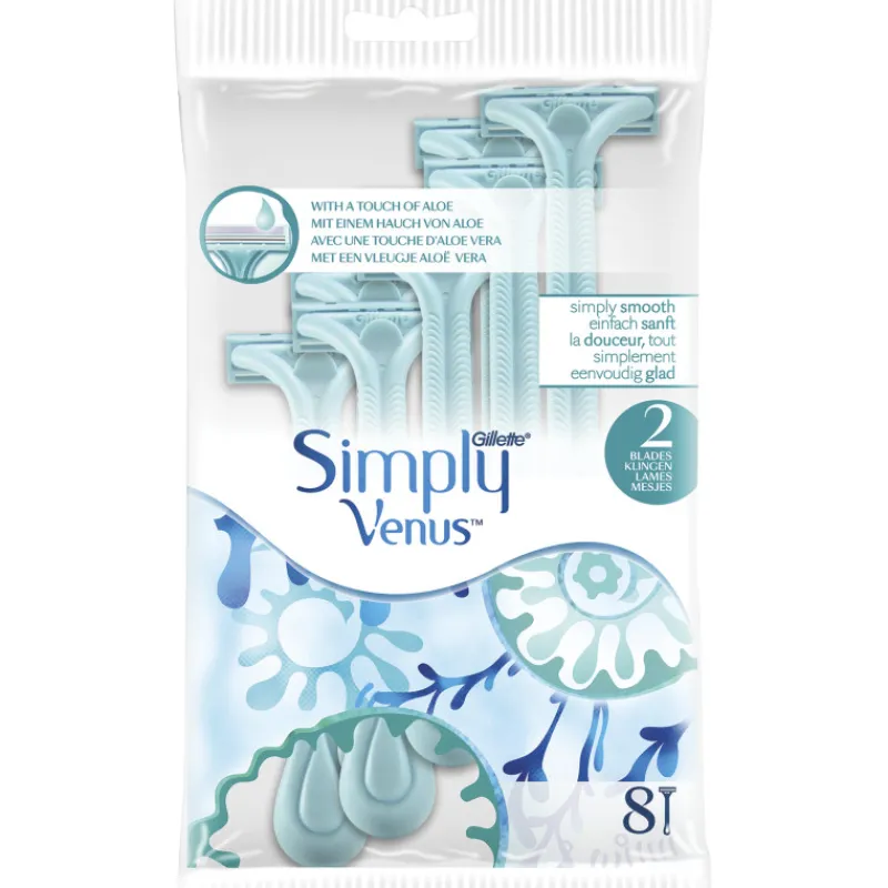 varsiter-venus-8-kpl-simply-nXVofmxh-0.webp Venus Ihokarvanpoistovälineet Ja Tarvikkeet^Varsiterä 8 Kpl Simply