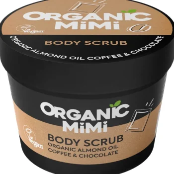 Organic Mimi Luonnonkosmetiikka-Vartalokuorinta 120 G Coffee & Chocolate