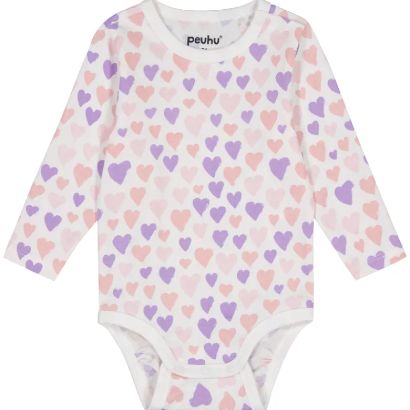 vauvan-body-peuhu-happy-sydmet-VveEtUQy-0.webp Peuhu Vauvojen Vaatteet-Vauvan Body Happy Sydämet