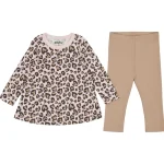 Peuhu Vauvojen Vaatteet-Vauvan Tunikasetti Alina + Nice Sydänpantteri