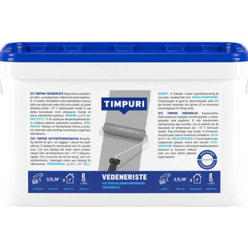 vedeneriste-timpuri-10-l-BapLvPNd-0.webp Timpuri Liimat, Massat Ja Tasoitteet-Vedeneriste 10 L