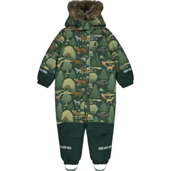 Peuhu Lasten Ulkovaatteet-Vedenpitävä Lasten Toppahaalari Umbra Metsäneläimet