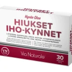 Via Naturale Terveysravinteet Ja -valmisteet^Vegekapseli 30 Kpl Hiukset-iho-kynnet