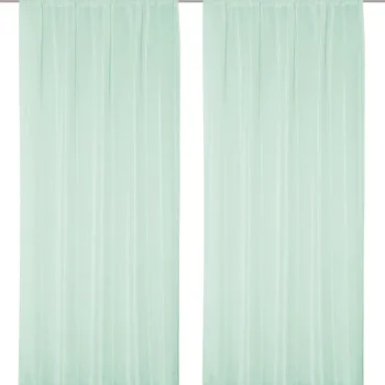 Kotikulta Verhot Ja Verhotarvikkeet-Verho 2 Kpl 140 X 240 Cm Saara Vihreä