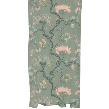 Vallila Verhot Ja Verhotarvikkeet-Verho 140 X 250 Cm Bonsai Light Vihreä