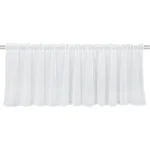 Kotikulta Verhot Ja Verhotarvikkeet-Verhokappa Satu 50 X 240 Cm Valkoinen