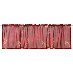 Vallila Verhot Ja Verhotarvikkeet-Verhokappa 60 X 250 Cm Anais Light Punainen