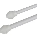 Kotikulta Verhot Ja Verhotarvikkeet-Verhotanko 125-220 Cm 11/13 Mm Cafe Valkoinen