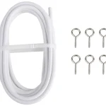 Kotikulta Verhot Ja Verhotarvikkeet-Verhovaijeri 2 M Valkoinen