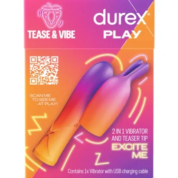 Durex Hyvinvointi- Ja Terveydenhoitotarvikkeet^Vibraattori Play Vibe & Tease