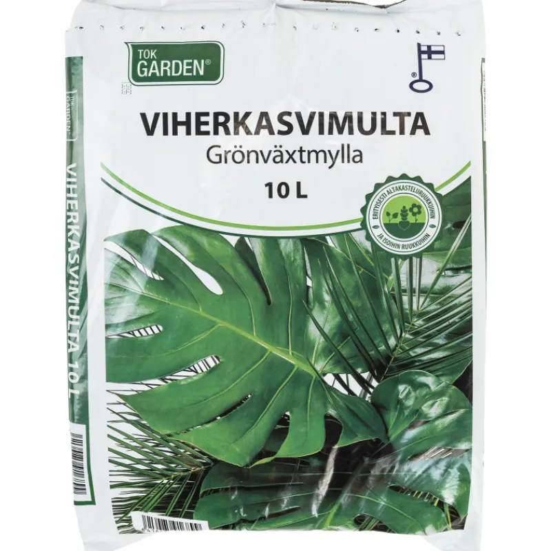 viherkasvimulta-tok-garden-10-KMBGBiUo-0.webp Tok Garden Sisäkukkien Ravinteet Ja Mullat-Viherkasvimulta 10 L