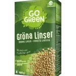 Go Green Hiutaleet Ja Ryynit^Vihreät Linssit 400 G