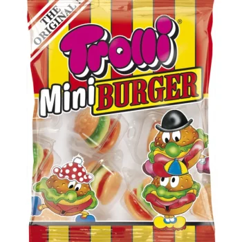 Trolli Karkit^Viinikumi 100 G Mini Burger