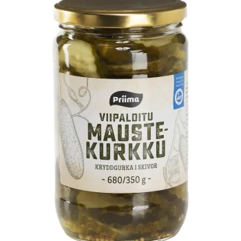 Priima Säilykkeet^Viipalekurkku 680 / 350 G