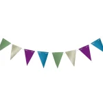 Let's Party Juhlakattaus-Viirinauha 3 M Glitter