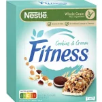 Nestle Fitness Keksit^Viljapatukka 6 X 23,5 G Cookies & Creme