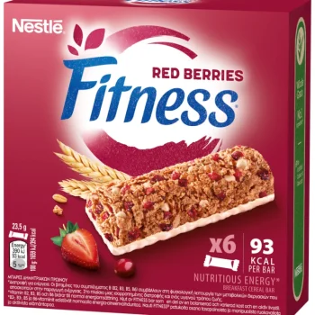 Nestle Fitness Keksit^Viljavälipalapatukka 6 X 23,5 G Red Berries
