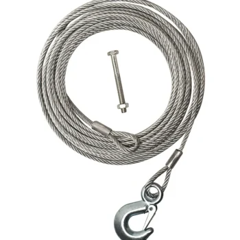 Finbullet Kettingit, Köydet Ja Kuormansidonta-Vinssivaijeri 10 M X 6 Mm Koukku