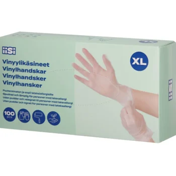 Iisi Siivousvälineet^Vinyylikäsine 100 Kpl