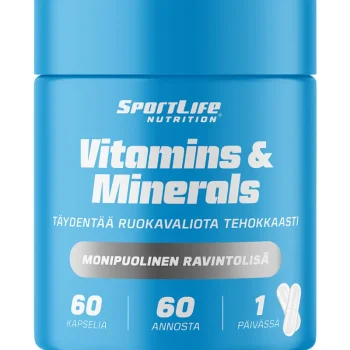Sportlife Urheiluravinteet Ja Valmisteet^Vitamins & Minerals 60 Kpl