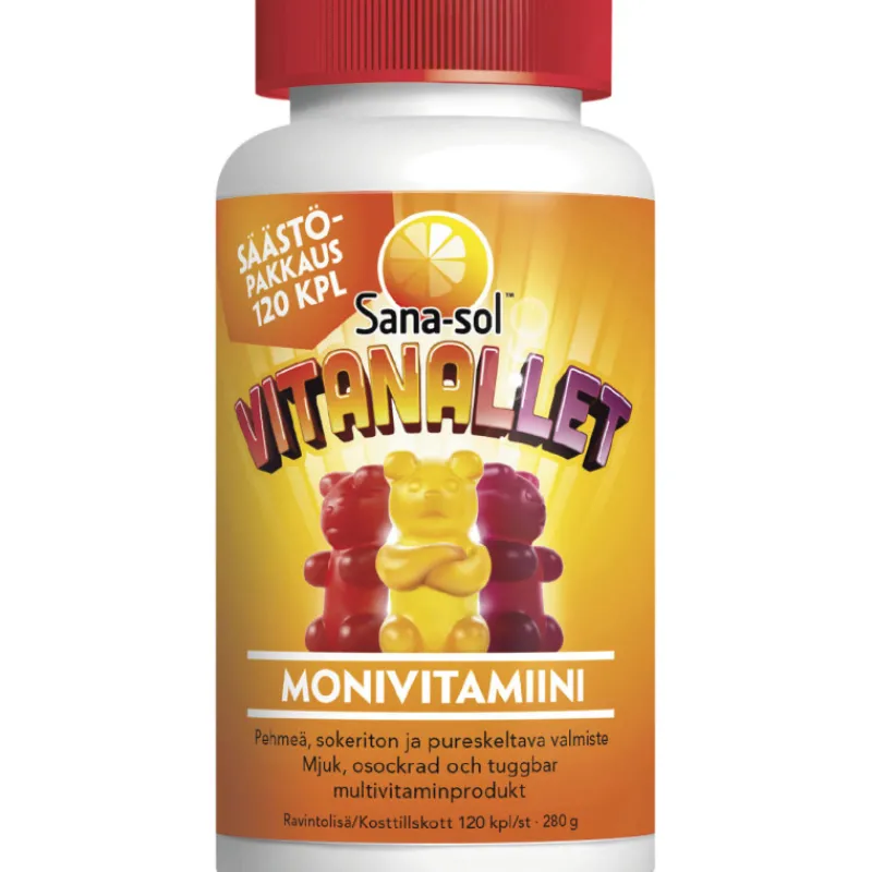 vitanallet-monivitamiini-120-k-XxCHfnsg-0.webp Sana Sol Terveysravinteet Ja -valmisteet^Vitanallet Monivitamiini 120 Kpl Säästöpakkaus