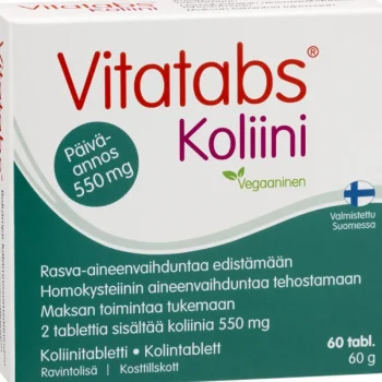 Vitatabs Terveysravinteet Ja -valmisteet^Koliini