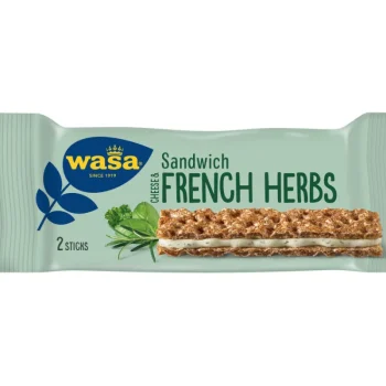 Wasa Näkkileivät Ja Hapankorput^Välipala 30 G Sandwich Tuorejuusto & Ranskalaiset Yrtit