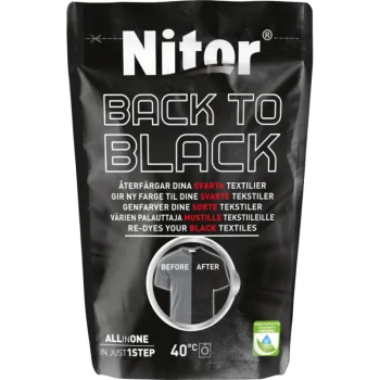 Nitor Pyykinkäsittelyaineet^Värinpalauttaja 400 G Back To Black