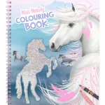 Lasten Kirjat^Värityskirja Miss Melody Paljettihevonen