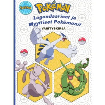 Lasten Kirjat^Värityskirja Pokemonit Legendaariset Ja Myyttiset