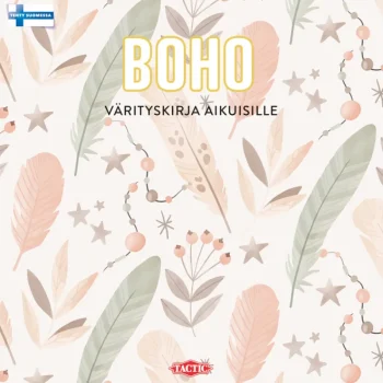 Tactic Lasten Kirjat^Värityskirja BOHO Aikuisten