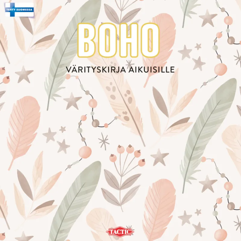 vrityskirja-tactic-boho-aikuis-scEOtlDc-0.webp Tactic Lasten Kirjat^Värityskirja BOHO Aikuisten