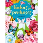 Tactic Lasten Kirjat^Värityskirja Kukat Ja Perhoset