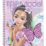 Topmodel Lasten Kirjat^Värityskirja Fairy Love Paljeteilla