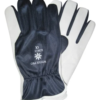 Jm Työvaatteet-Vuorillinen Pukinnahkasormikas