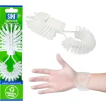 Sini Siivousvälineet^WC-harjan Vaihtopää +käsineet