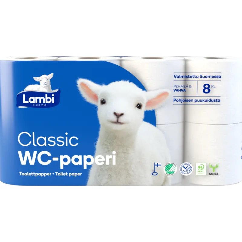 wc-paperi-lambi-8-rl-valkoinen-rakLbYpa-0.webp Lambi WC-paperit^WC-paperi 8 Rl Valkoinen