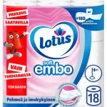 Lotus Embo WC-paperit^WC-paperi Lotus Soft Embo 18 Rl
