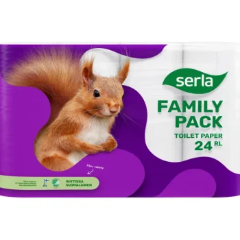 Serla WC-paperit^WC-paperi 24 Rl Family Pack Valkoinen