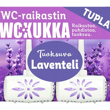 Wc Kukka Kodin Puhdistusaineet Ja Ilmanraikastimet^WC-raikastin 2 X 50 G Laventeli