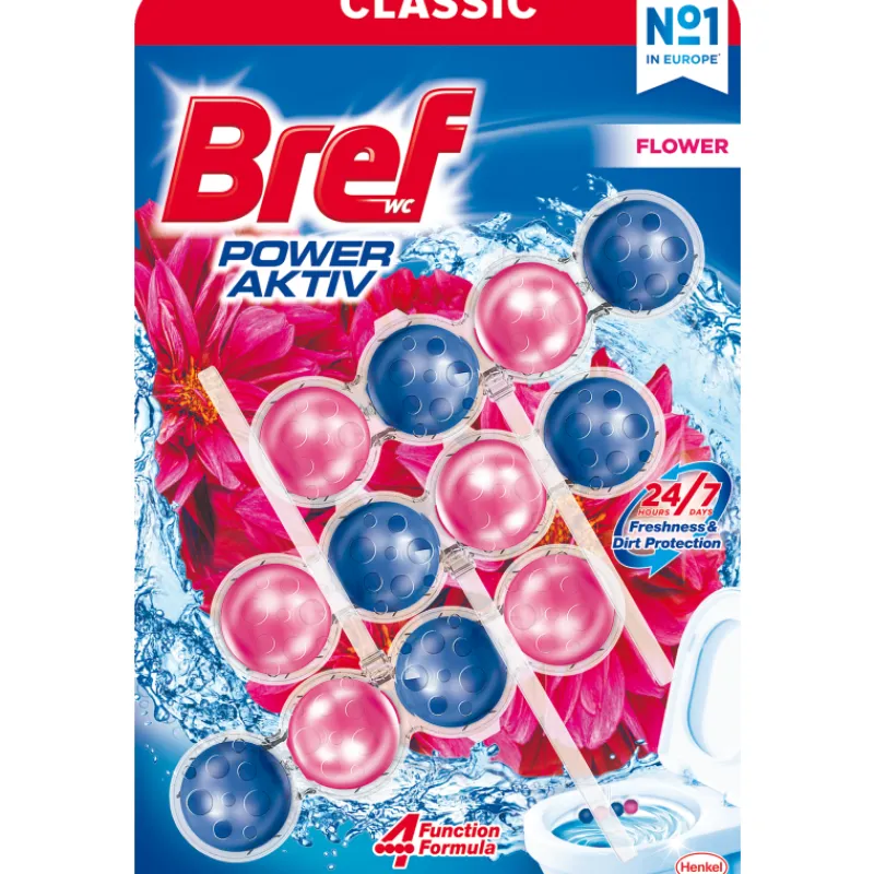 wc-raikastin-bref-3-x-50-g-pow-CHhoLBDb-0.webp Bref Kodin Puhdistusaineet Ja Ilmanraikastimet^Wc-raikastin 3 X 50 G Power Active Flower