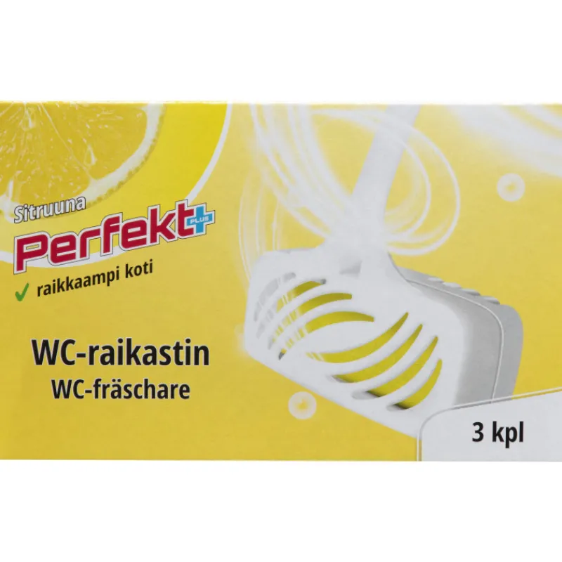 wc-raikastin-perfekt-3-x-40-g-FUlhkTWz-0.webp Perfekt+ Kodin Puhdistusaineet Ja Ilmanraikastimet^WC-raikastin 3 X 40 G Sitruuna