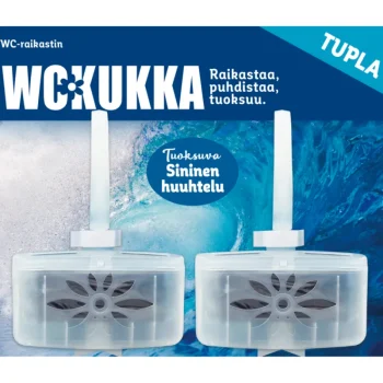 Wc Kukka Kodin Puhdistusaineet Ja Ilmanraikastimet^WC-raikastin 2 X 40 G Sininen Huuhtelu