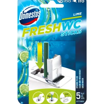 Domestos Kodin Puhdistusaineet Ja Ilmanraikastimet^WC-raikastintikut 5 X 9,5 G Lime