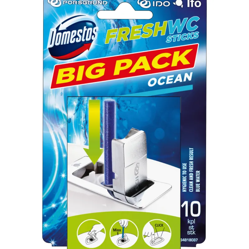 wc-raikastintikut-domestos-10-NBfEhRGy-0.webp Domestos Kodin Puhdistusaineet Ja Ilmanraikastimet^WC-raikastintikut 10-pack Fresh Ocean