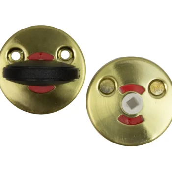 Pisla Pienrauta-WC-vääntönuppi 112 Teräs/harjattu Messinki