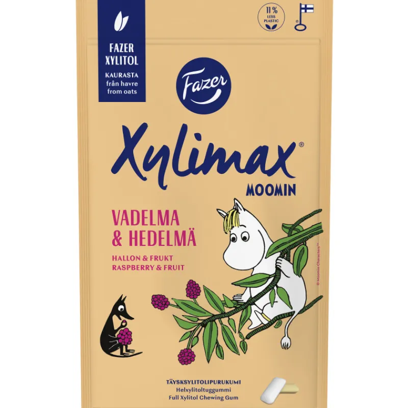 xylimax-100-g-moomin-purukumi-nUyGsCxf-0.webp Xylimax Purukumit^100 G Moomin Purukumi Vadelma-hedelmä